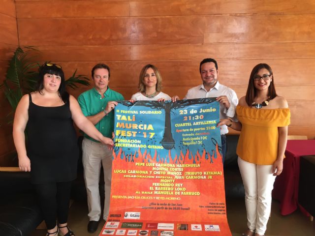 El Festival 'Talí Murcia Fest' regresa con un cartel cargado de flamenco por la educación de las niñas las niñas y niños gitanos - 2, Foto 2