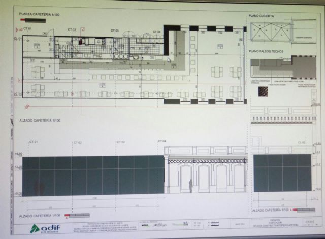 El PSOE exige a Ballesta que las catas que se están realizando en la fachada de la Estación del Carmen tengan autorización y cumplan la normativa de conservación del patrimonio - 1, Foto 1