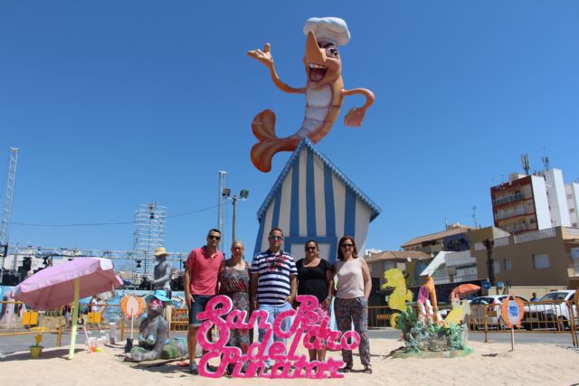 El langostino del Mar Menor protagoniza la falla de San Pedro del Pinatar - 2, Foto 2