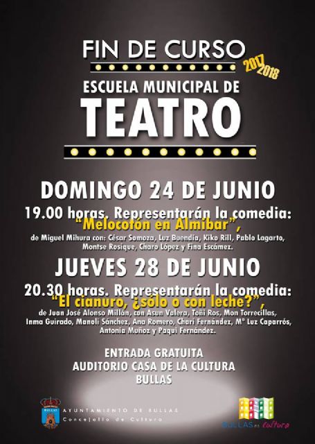 Fin de curso en la Escuela Municipal de Teatro 2018 - 1, Foto 1