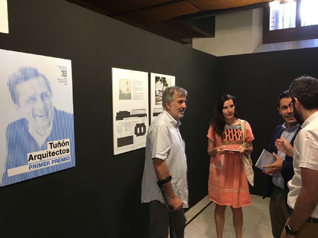 El Colegio de Arquitectos acoge los proyectos finalistas del concurso de ideas para la nueva Escuela de Arquitectura de la UPCT - 1, Foto 1