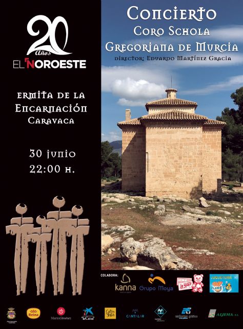 La música coral se acerca a la ermita de La Encarnación con un concierto de la 'Schola Gregoriana de Murcia' - 2, Foto 2