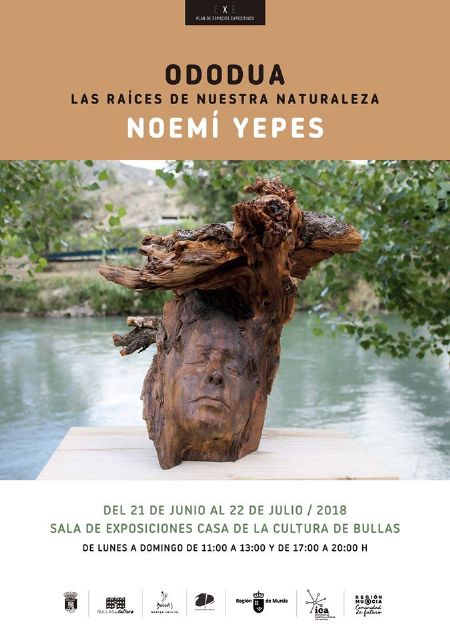 Noemí Yepes presenta su exposición Ododua. Las raíces de nuestra naturaleza en Bullas - 1, Foto 1