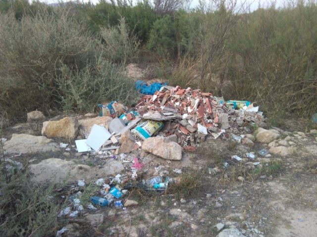 El PSOE pide la limpieza del río Guadalentín, que se ha convertido en un vertedero de residuos - 1, Foto 1