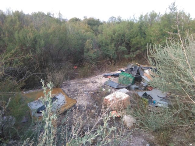 El PSOE pide la limpieza del río Guadalentín, que se ha convertido en un vertedero de residuos - 2, Foto 2