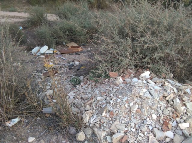 El PSOE pide la limpieza del río Guadalentín, que se ha convertido en un vertedero de residuos - 3, Foto 3