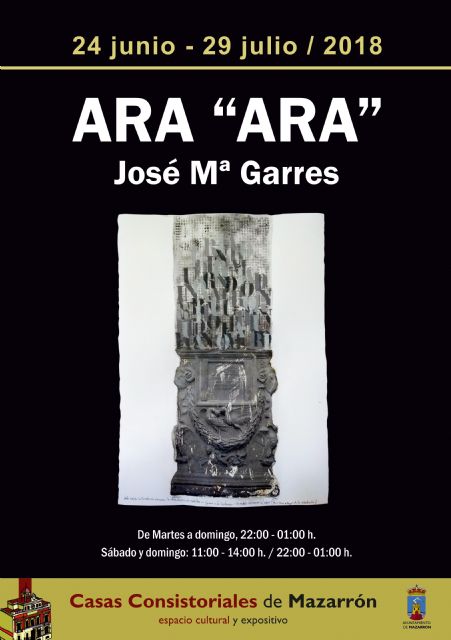 José María Garres abre la temporada de exposiciones de verano en la Casa del Mar, Foto 1