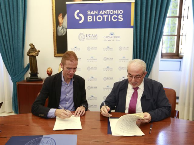 UCAM y CAPSA FOOD constituyen San Antonio Biotics - 1, Foto 1