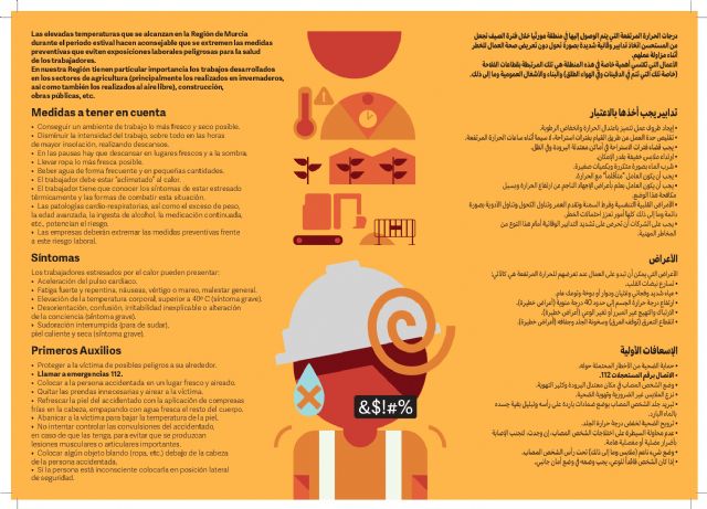 Empleo centra la campaña de prevención del golpe de calor en los sectores de la agricultura y la construcción - 2, Foto 2