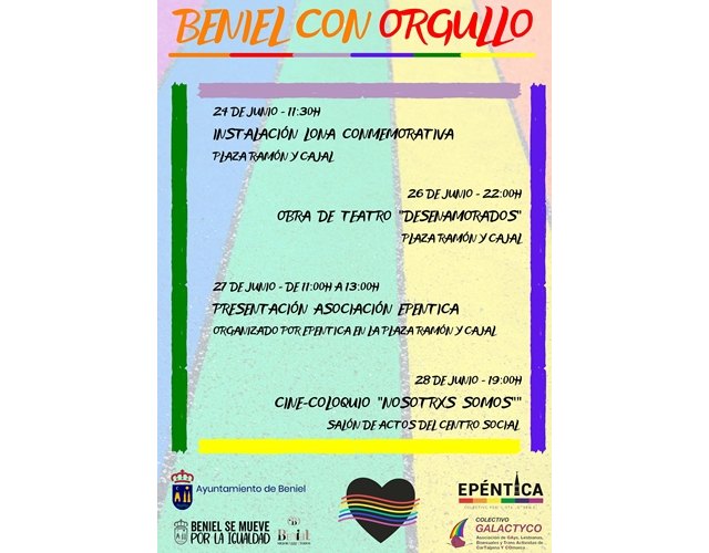 Programación conmemorativa Beniel con orgullo - 1, Foto 1