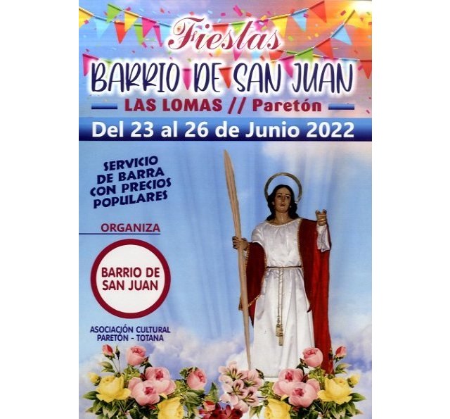 Las tradicionales fiestas del barrio de San Juan, de las Lomas de El Paretón, se celebran del 23 al 26 de junio, Foto 1