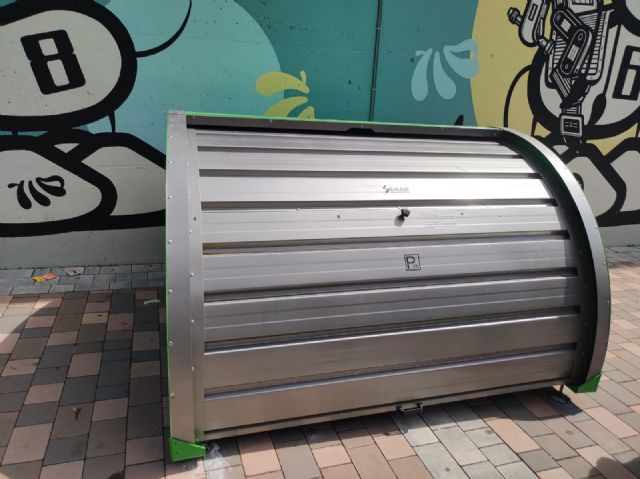 El Ayuntamiento instala tres aparcabicis seguros en Alcantarilla con capacidad para 22 bicicletas o patinetes - 3, Foto 3