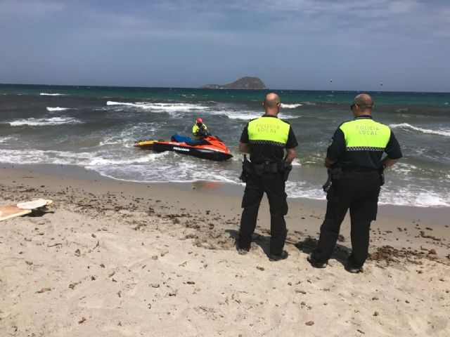 La Policía Local refuerza su presencia en playas - 1, Foto 1