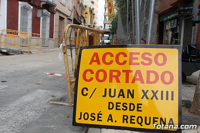 Las obras en la calle Juan XXIII procurarán mejorar la accesibilidad y dinamizar el ambiente comercial de esta vía, Foto 3