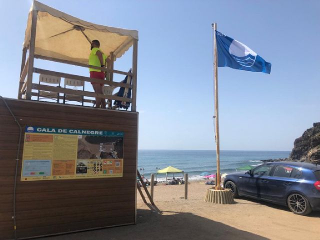 La Cala de Calnegre supera la auditoría para mantener la Bandera Azul concedida por la Asociación de Educación Ambiental y del Consumidor - 2, Foto 2