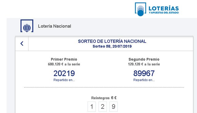 Totana, agraciada con parte del segundo premio de la Lotería Nacional de hoy - 1, Foto 1