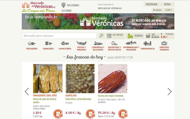 La Venta Online en el Mercado de Verónicas se dispara durante el estado de alarma - 1, Foto 1