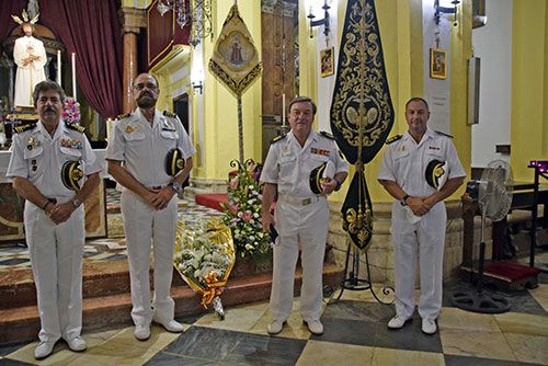 Ofrenda por parte de la Real Liga Naval Española a la titular letifica Nuestra Sra. del Carmen de la Hermandad de la Redención de Sevilla - 3, Foto 3