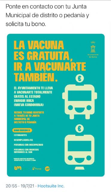 La coalición de izquierdas vuelve a mentir con publicidad engañosa sobre los bonos de transporte gratuitos para vacunarse - 2, Foto 2