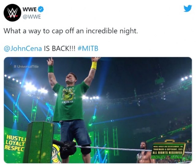 Ya es oficial: ¡John Cena vuelve al ring de la WWE! - 1, Foto 1
