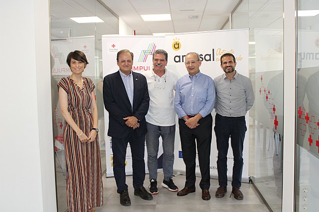 Firma de convenio de colaboración con Cruz Roja Región de Murcia para fomentar el emprendimiento - 1, Foto 1