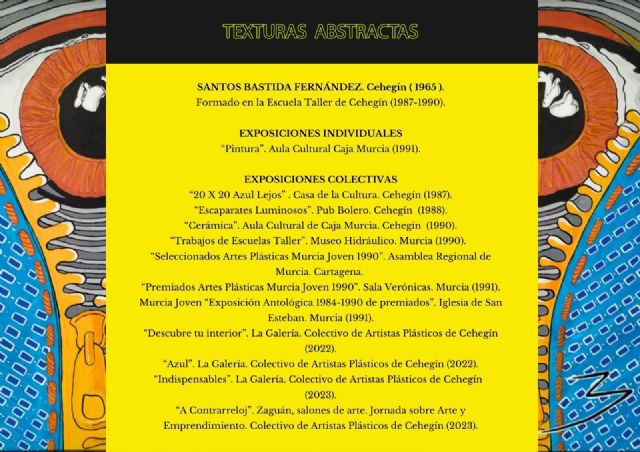 La Galería abre sus puertas a las Texturas abstractas de Santos Bastida - 5, Foto 5