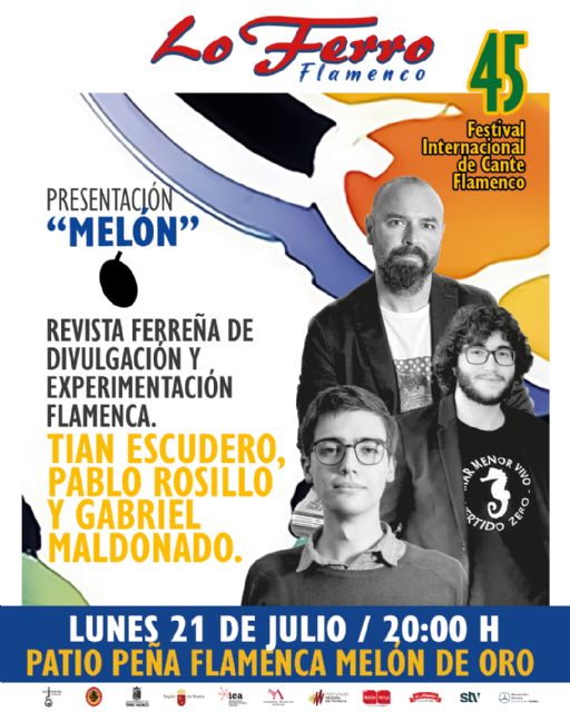 Patricio Peñalver abre la 45ª edición del Festival de Lo Ferro con la juventud por testigo - 3, Foto 3