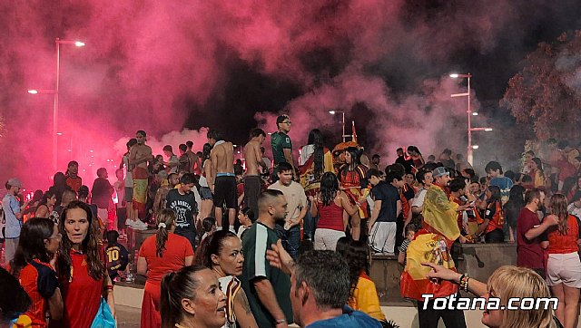 Espa�a conquista su segunda estrella y Totana se echa a la calle para celebrar un nuevo t�tulo mundial