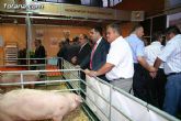 El alcalde y el concejal de ganadería acuden a la inauguración de la Semana Nacional de Ganado Porcino de Lorca - 7