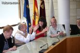 Autoridades municipales reciben en el ayuntamiento a los usuarios y profesionales del Servicio de Estancias Diurnas de Alzheimer de Totana - 7 Autoridades municipales reciben en el ayuntamiento a los usuarios y profesionales del Servicio de Estancias Diurnas de Alzheimer de Totana - 7