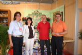 Autoridades municipales visitan los expositores artesanos de Totana que participan en la XXV Feria de Artesanía de la Región de Murcia (Feramur) - 12
