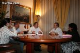 El delegado del Gobierno mantuvo una reunión con el grupo municipal socialista de Totana - 9