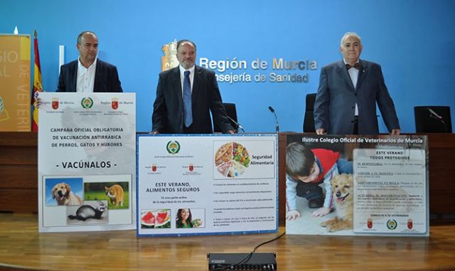 Los veterinarios murcianos muy satisfechoscon la campañas antirrábica y Este verano todos protegidos - 1, Foto 1