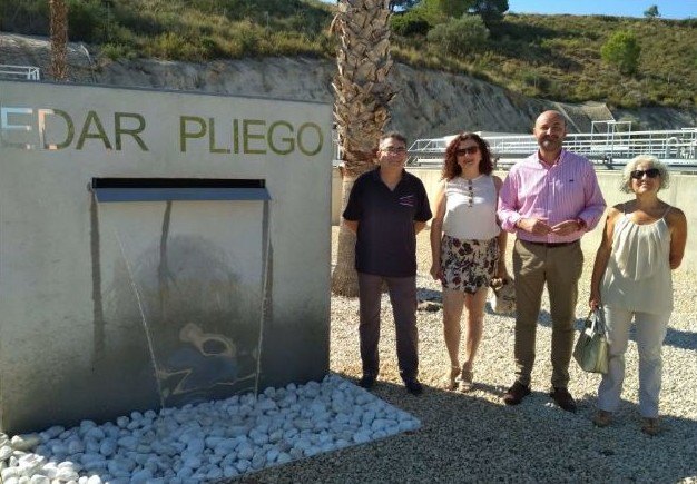 Los agricultores de Pliego reutilizarán el agua tratada con un sistema terciario en la depuradora del municipio - 1, Foto 1
