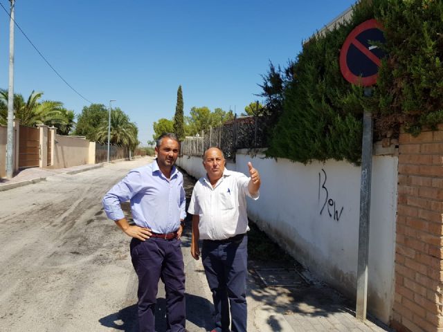 El Ayuntamiento retirará el seto del colegio Antonio Delgado Dorrego de Sangonera la Verde - 1, Foto 1