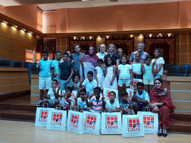 Molina de Segura recibe a una representación de los niños y niñas saharauis que participan en el programa Vacaciones en Paz - 1, Foto 1