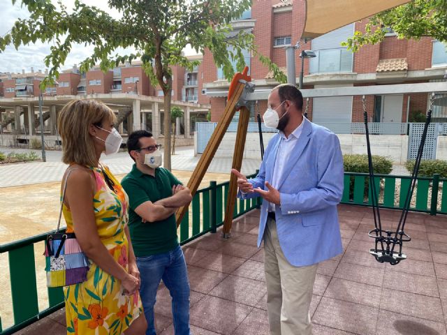 La pedanía de Algezares estrena un parque y jardín de 8.000 m2, adaptado a niños de todas las edades, que fomenta la integración - 3, Foto 3