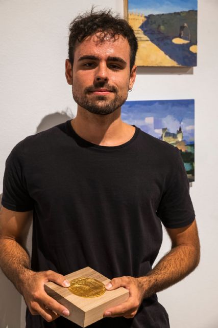 El alumno de la UMU Pedro Pablo Reyes Riquelme consigue el primer premio de pintura del concurso que organiza la Real Academia de Historia y Arte de san Quirce - 2, Foto 2