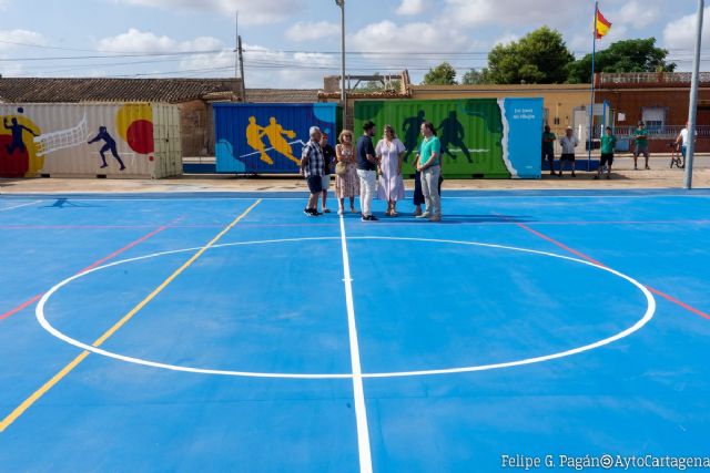 Las primeras siete pistas exteriores estarán terminadas y en uso en septiembre tras una inversión de más de 300.000 euros - 1, Foto 1