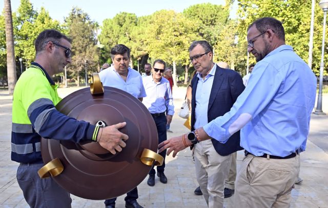 El Jardín del Malecón estrena nueva iluminación que homenajea el emblemático modelo que alumbró la Glorieta de España a principios del siglo pasado - 1, Foto 1