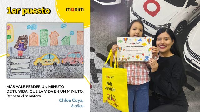 Concurso de dibujo de Maxim destacó el talento infantil y el compromiso con la educación vial - 1, Foto 1