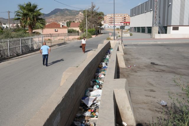 Desidia municipal en la entrada urbana a Lorca por Murcia - 2, Foto 2