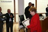 La corporación municipal realiza un reconocimiento público a un total de doce trabajadores del ayuntamiento de Totana, durante la sesión plenaria - 7