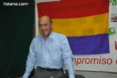 Pedro Marset, candidato a las elecciones europeas por IU, protagonizó en la sede del partido en Totana un acto de precampaña electoral - 2