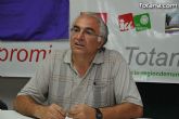 Pedro Marset, candidato a las elecciones europeas por IU, protagonizó en la sede del partido en Totana un acto de precampaña electoral - 5