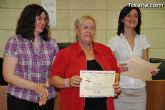 La Concejalía de Mujer e Igualdad de Oportunidades clausura las actividades 08-09 con la entrega de diplomas de distintos cursos - 24
