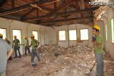 Comienza la rehabilitación de la “Casa de las Monjas”, en la que están trabajando 32 alumnos de la Escuela Taller - 20