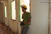 Comienza la rehabilitación de la “Casa de las Monjas”, en la que están trabajando 32 alumnos de la Escuela Taller - 24