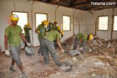 Comienza la rehabilitación de la “Casa de las Monjas”, en la que están trabajando 32 alumnos de la Escuela Taller - 25