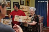 La Peña Barcelonista de Totana reparte lotes de productos alimenticios excedentarios de la Trobada - 1